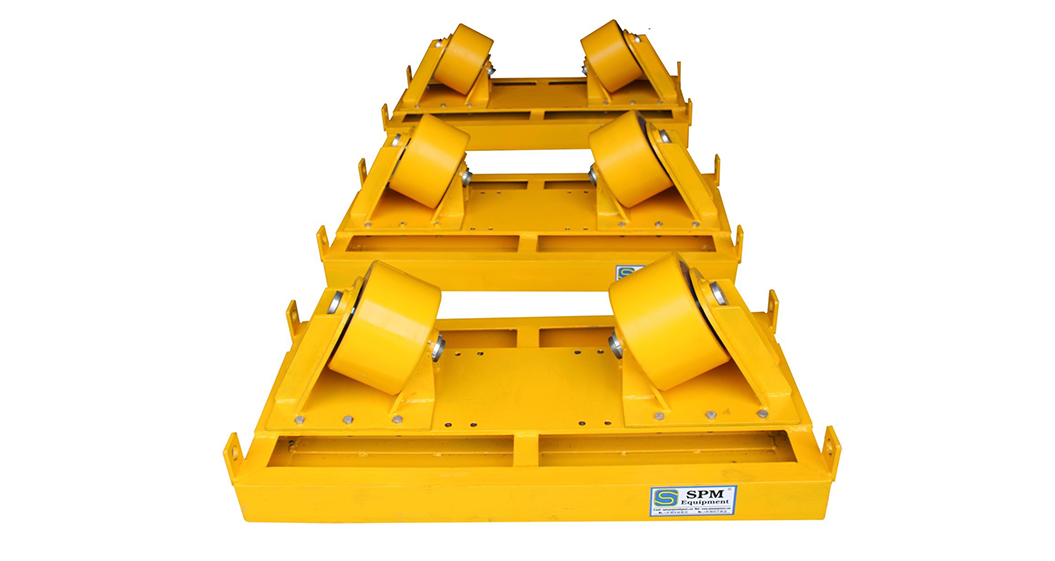 HEAVY DUTY PIPE ROLLER For OIL and GAS PIPELINE Project