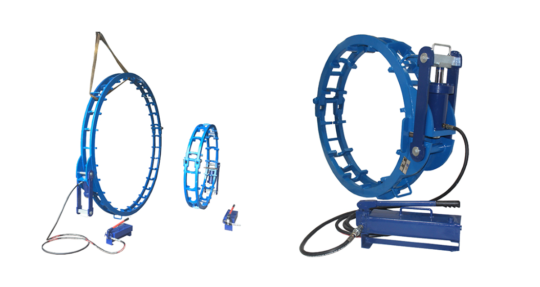 Hydraulic External Pipe Line Up Clamp in Turin, Italy