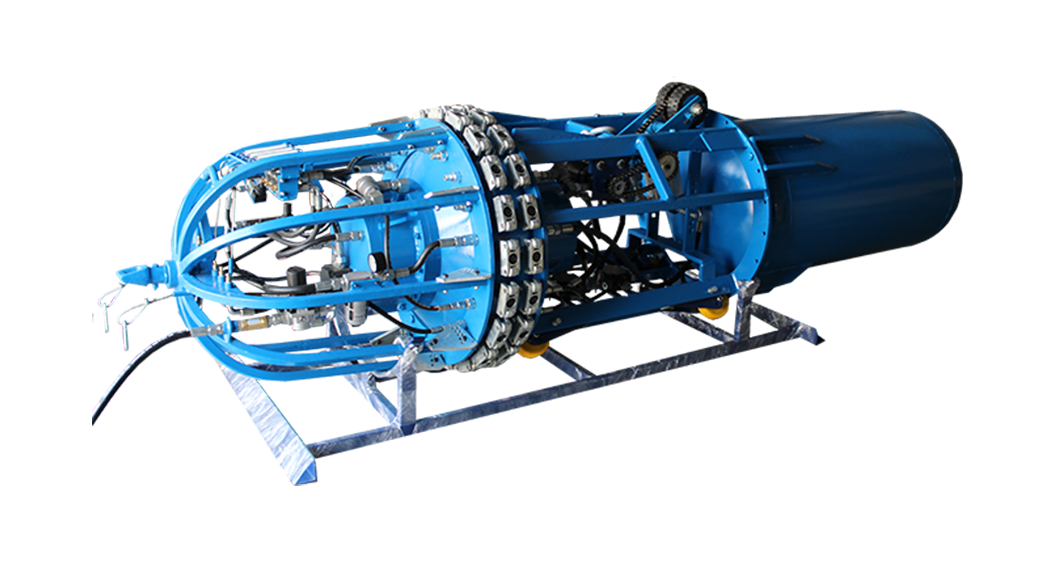 Long Distance Pipeline Automatic Pneumatic Internal Clamp Machine